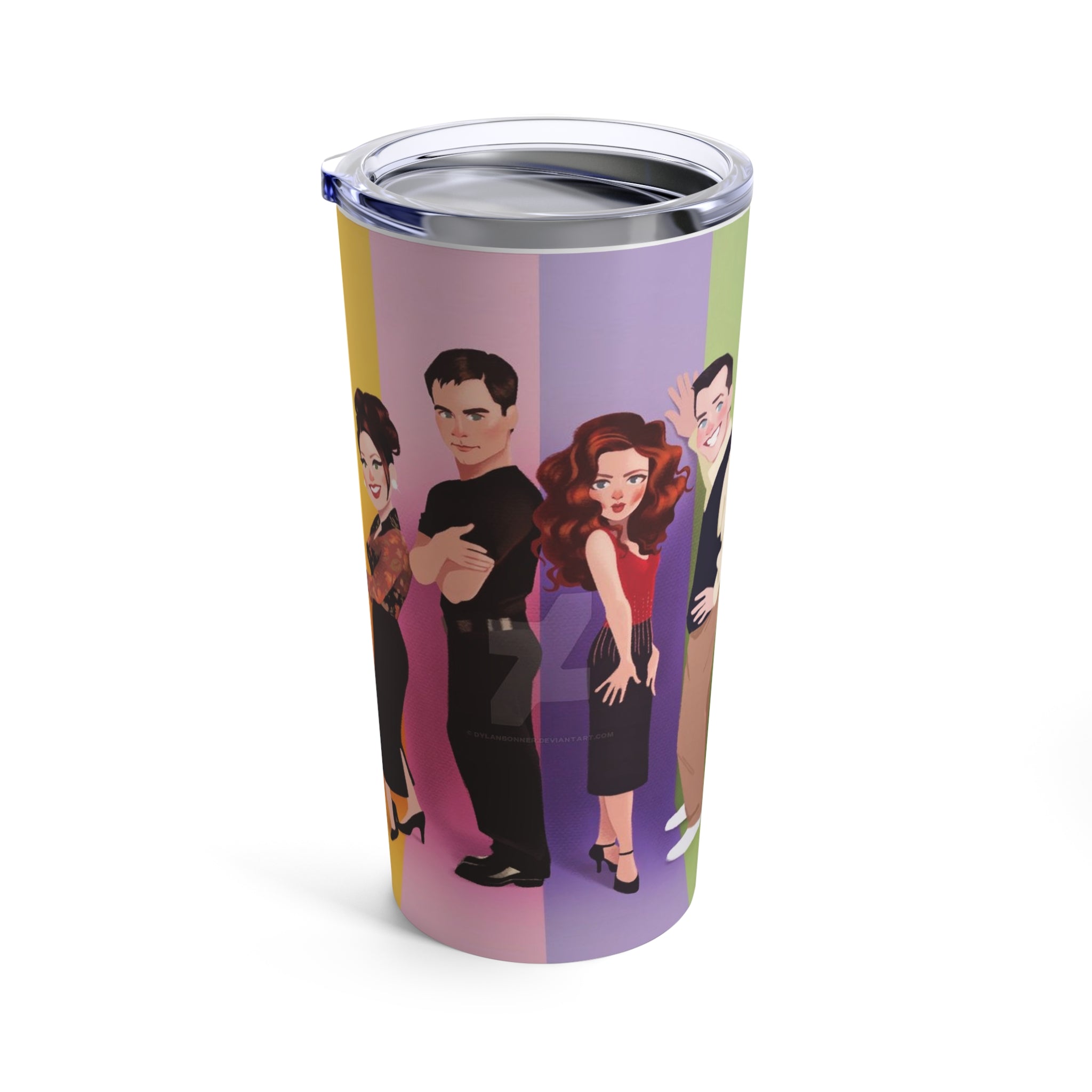 Will and Grace- tumbler 20oz - Creations by Chris and Carlos